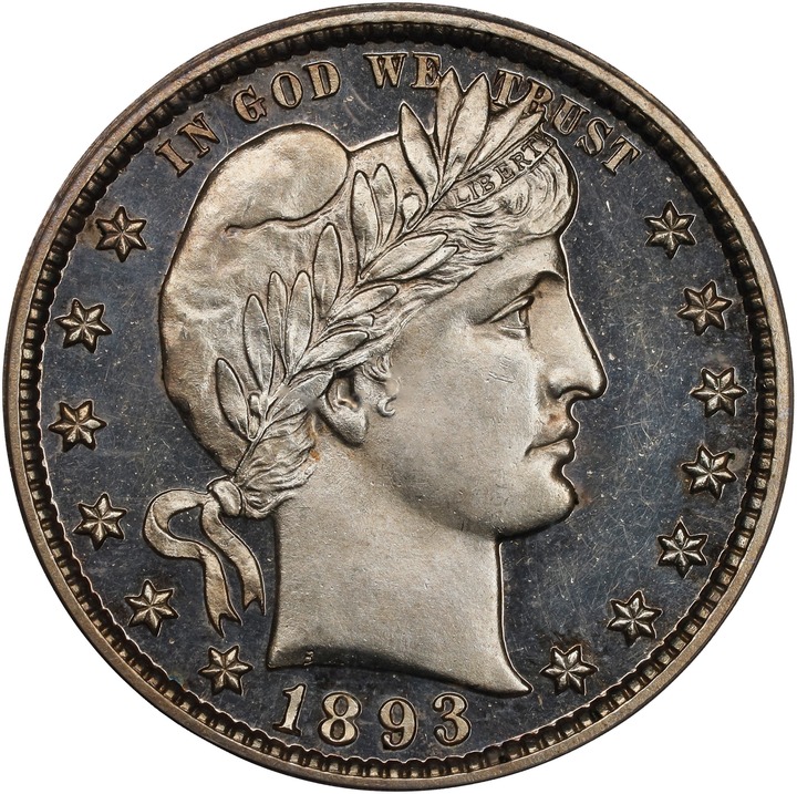 Image for Barber Quarter 25c 1892-1915 PR CAM [Type] PR64 CAM