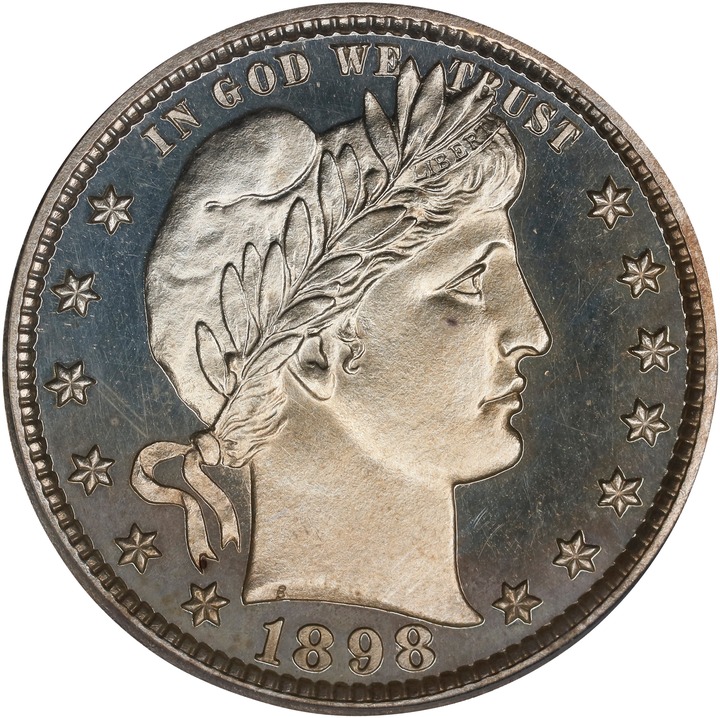 Image for Barber Quarter 25c 1892-1915 PR CAM [Type] PR63 CAM