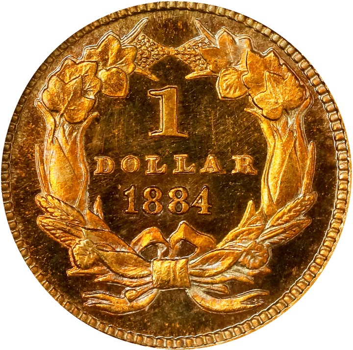 Liberty Gold Dollar G$1 Type 3, 1856-1889 PR CAM [Type] PR64 CAM CAC thumbnail 2