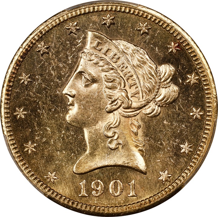 1901-S $10  MS PL thumbnail 2