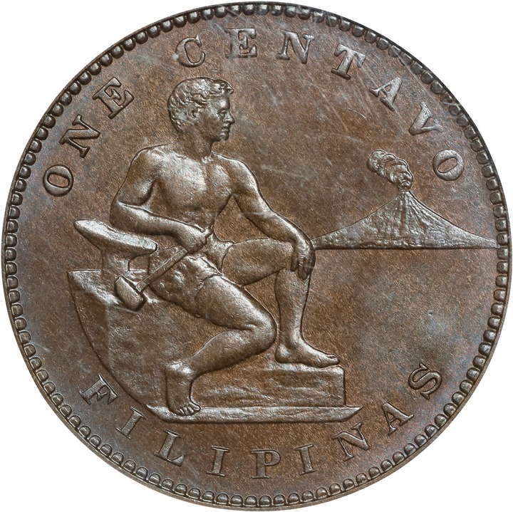 1911-S 1c U.S. Philippines MS BN thumbnail 2