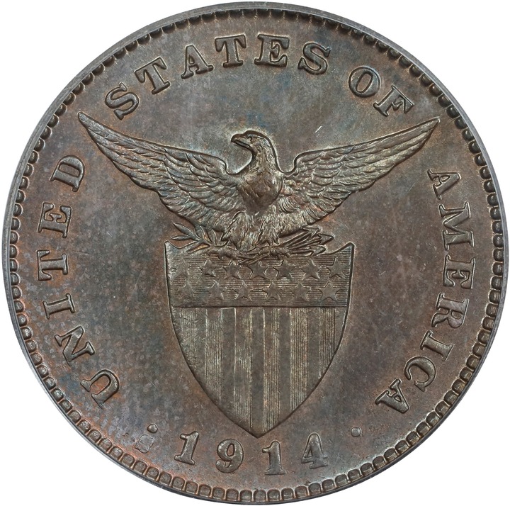 1914-S 1c U.S. Philippines MS BN thumbnail 3