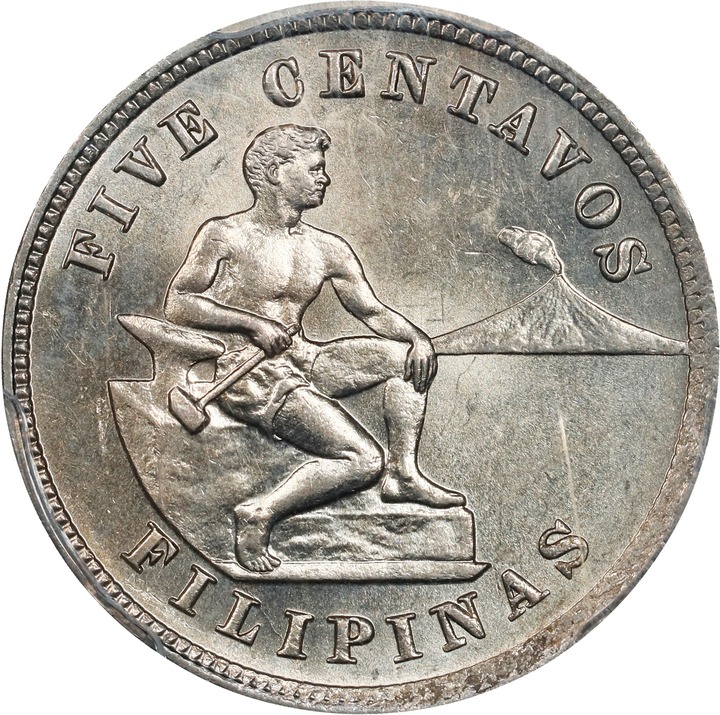 1916-S 5c U.S. Philippines MS thumbnail 2