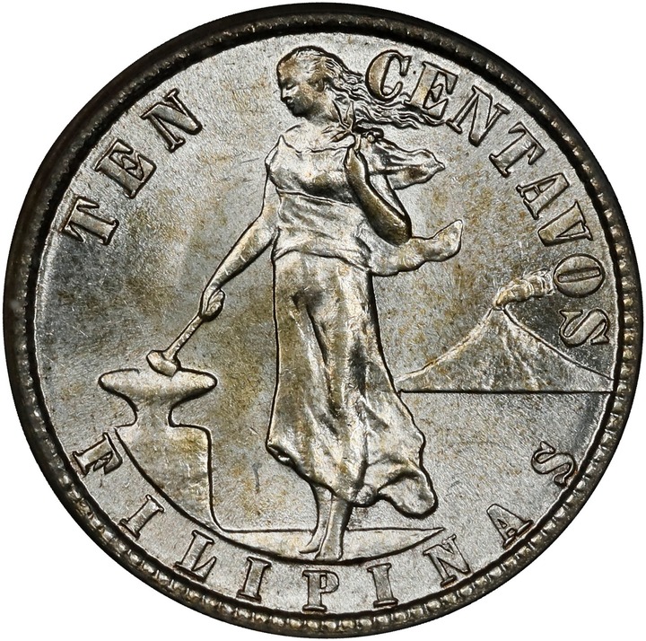 1920-(M) 10c U.S. Philippines MS thumbnail 2