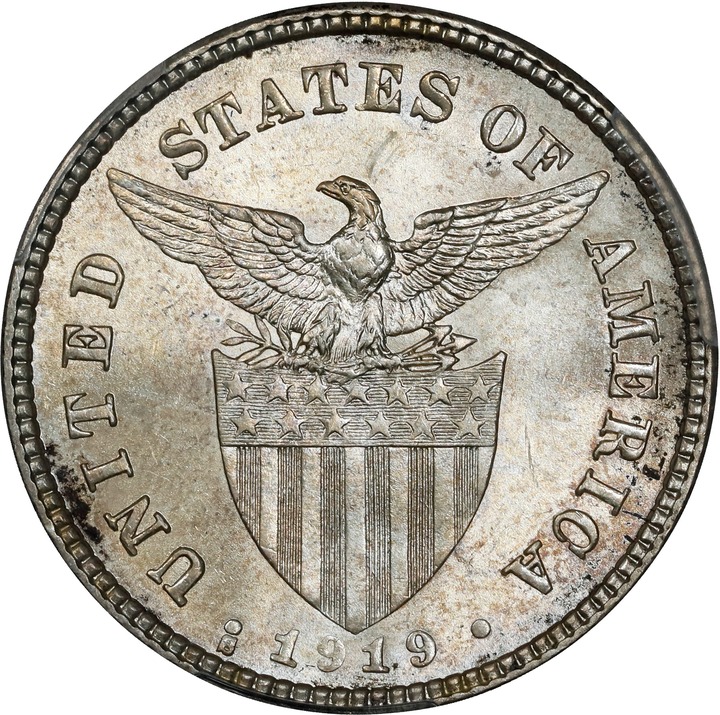 1919-S 20c U.S. Philippines MS thumbnail 8