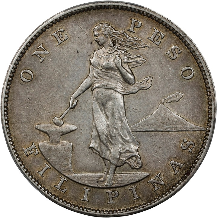 1903 Peso U.S. Philippines MS thumbnail 6