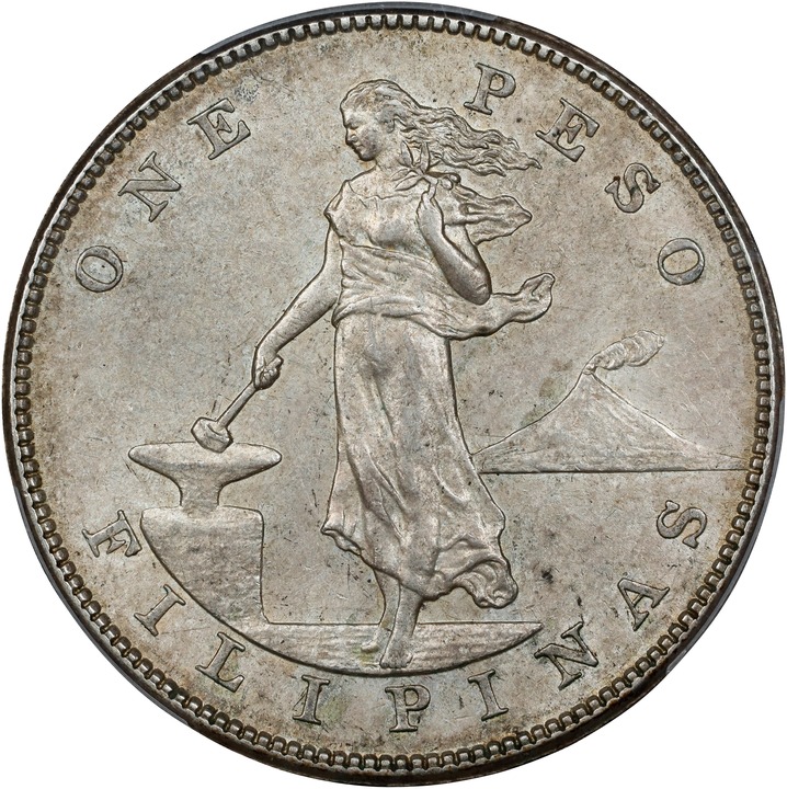 1904-S Peso U.S. Philippines MS thumbnail 4