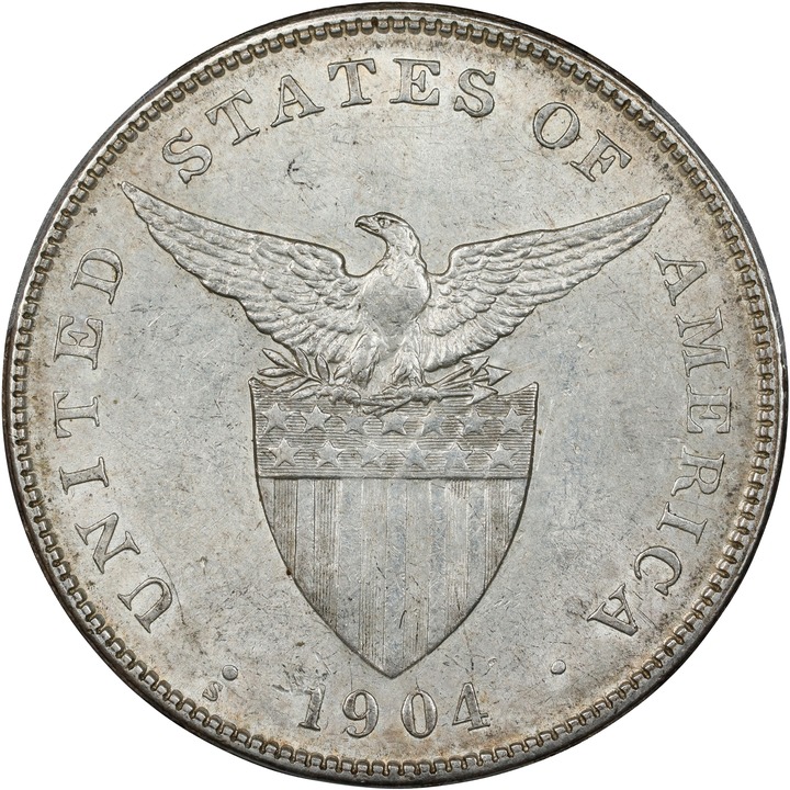 1904-S Peso U.S. Philippines MS thumbnail 9