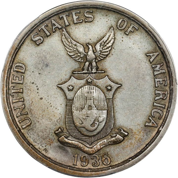 1936-M Peso U.S. Philippines, Murphy-Quezon MS thumbnail 20
