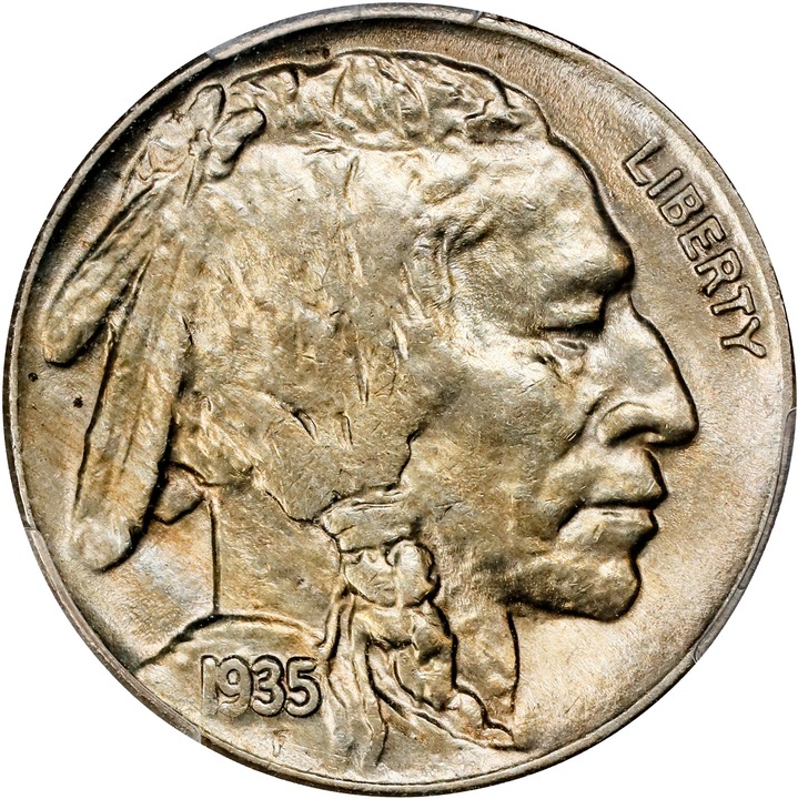 Image for 1935 5c Doubled Die Reverse MS63