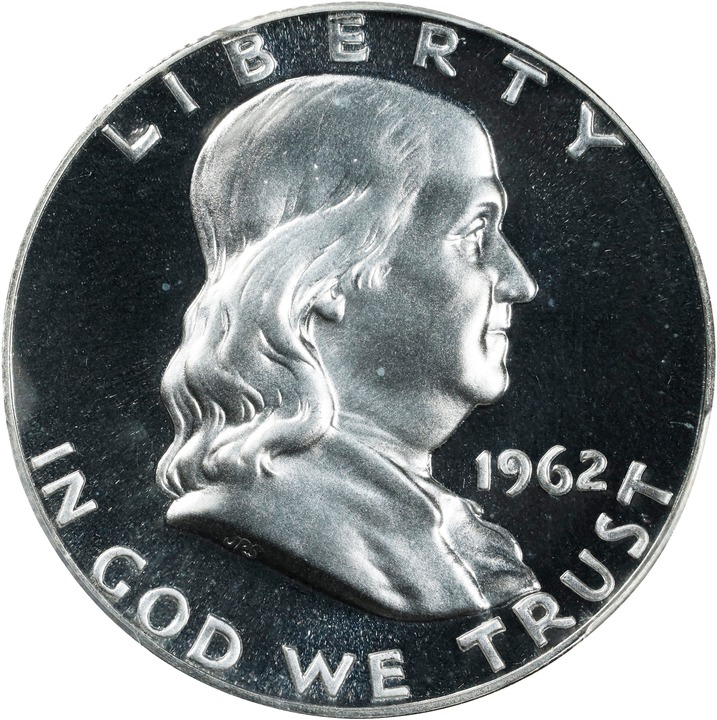 Franklin Half Dollar Set 50c 1950-1963, 14 Coins PR DCAM PR66 DCAM thumbnail 24