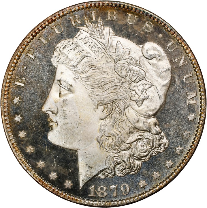 Image for 1879-S $1  MS DMPL MS66 DMPL CAC