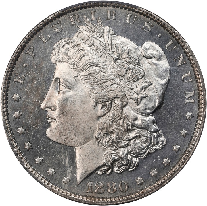 1880 $1  MS DMPL MS66 DMPL thumbnail 3
