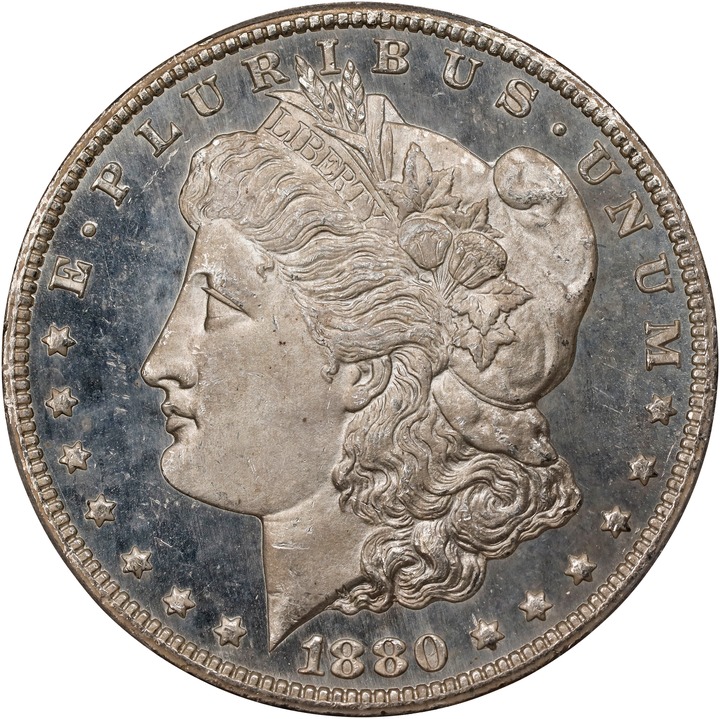 Image for 1880/79-CC $1  Reverse of 1878 MS DMPL MS65 DMPL