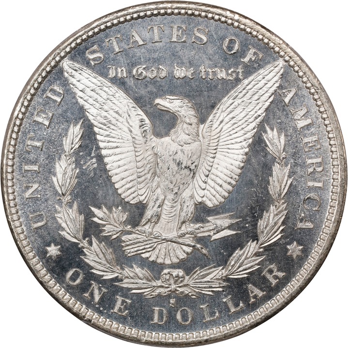 1880-S $1  MS DMPL MS66 DMPL thumbnail 2
