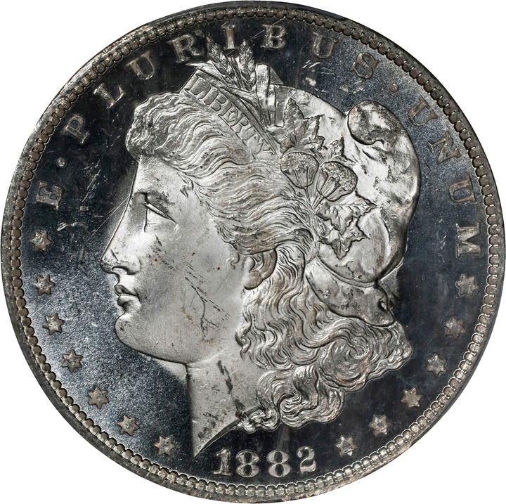 Image for 1882-CC $1  MS DMPL MS65 DMPL CAC