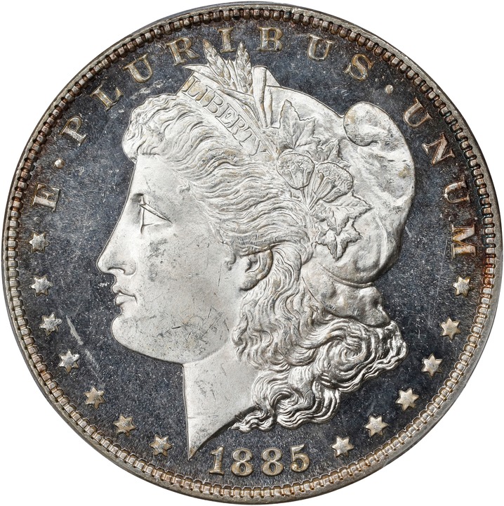 Image for 1885 $1  MS DMPL MS66 DMPL CAC