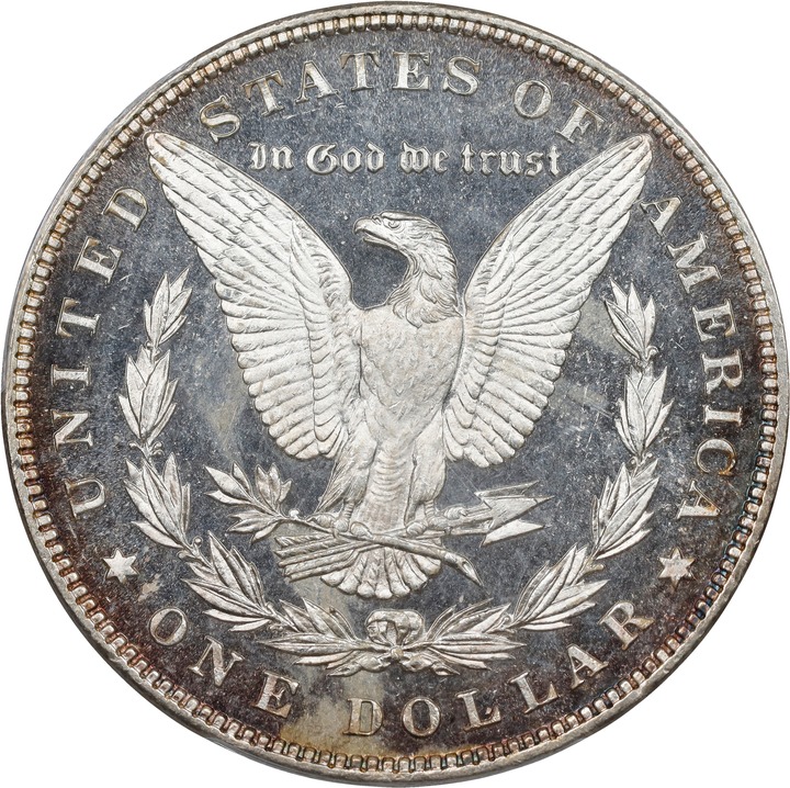 1885 $1  MS DMPL MS66 DMPL CAC thumbnail 2