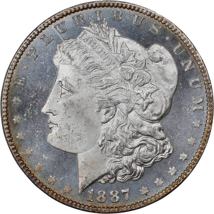 1887 $1  MS DMPL AU58 DMPL thumbnail 19