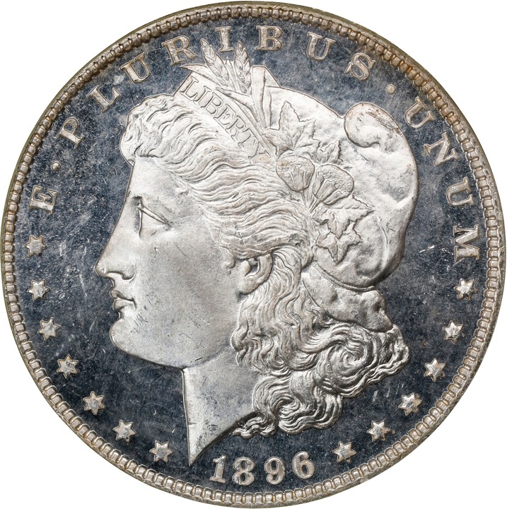 1896 $1  MS DMPL MS65 DMPL thumbnail 5
