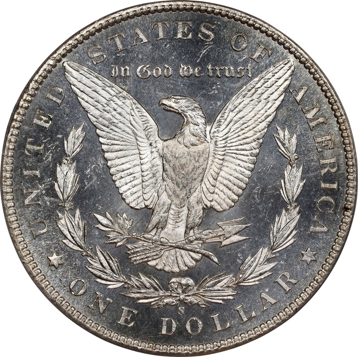 1898-S $1  MS DMPL MS65 DMPL CAC thumbnail 2