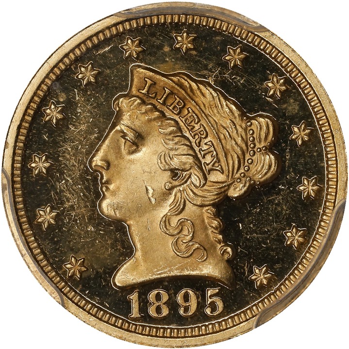 1895 $2 1/2 PR DCAM thumbnail 2