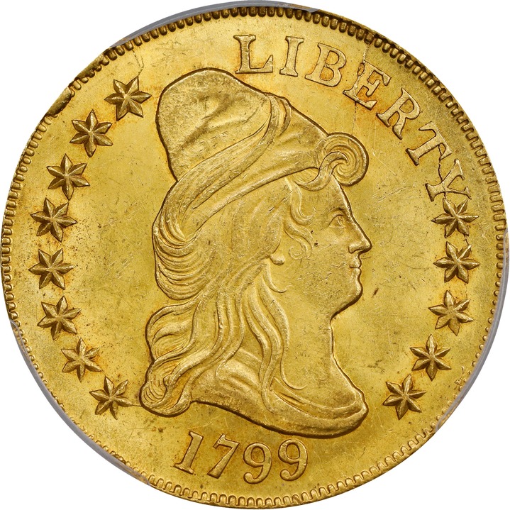 Image for Draped Bust Eagle $10  Large Eagle, 1797-1804 [Type] MS64