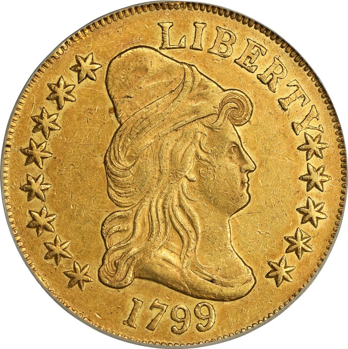 1799 $10  Small Stars Obverse VF25 thumbnail 15