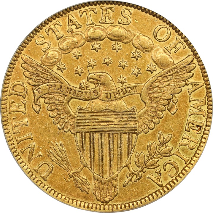 1799 $10  Small Stars Obverse VF25 thumbnail 16
