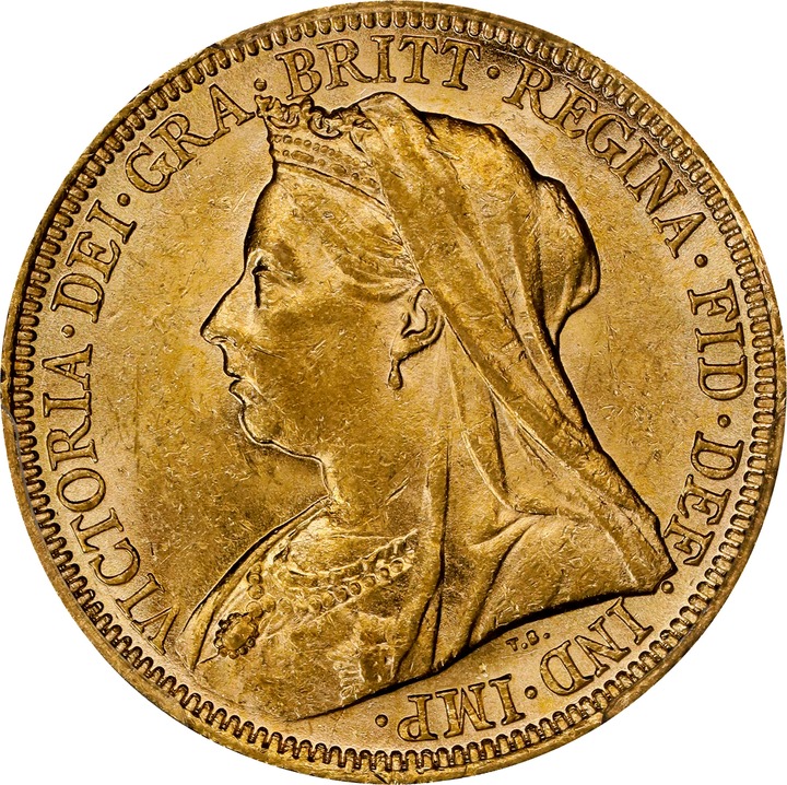 Victoria Sov    Gold, 1855-1901 [Type] VF20 thumbnail 19