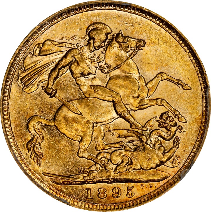 Victoria Sov    Gold, 1855-1901 [Type] VF20 thumbnail 20