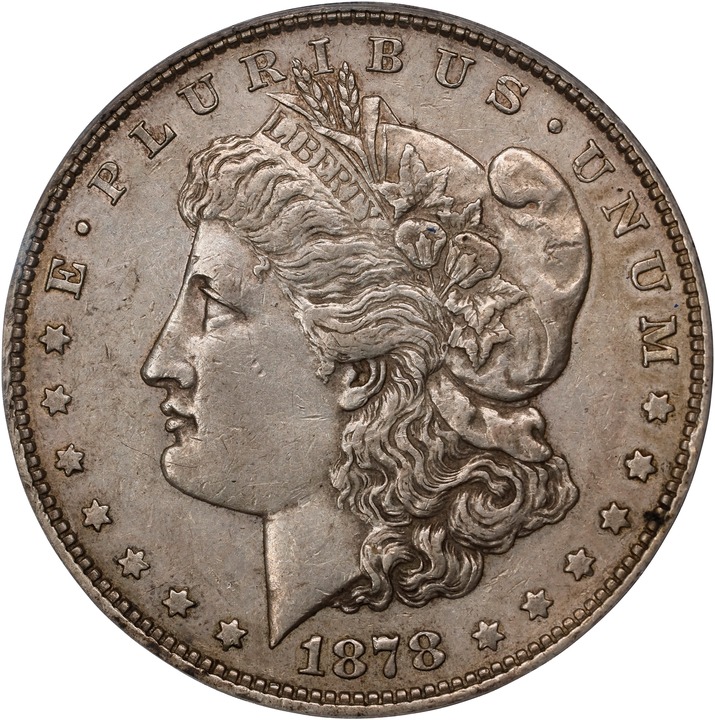 Image for 1878 8TF $1  First Die Pair, VAM-9 XF45