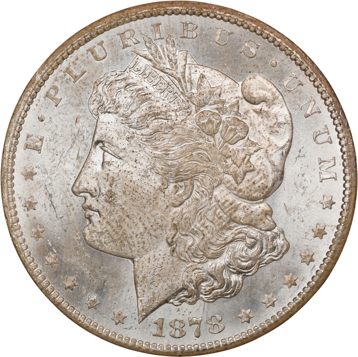 1878-CC $1  Lines in Wing, VAM-11 AU50 thumbnail 16