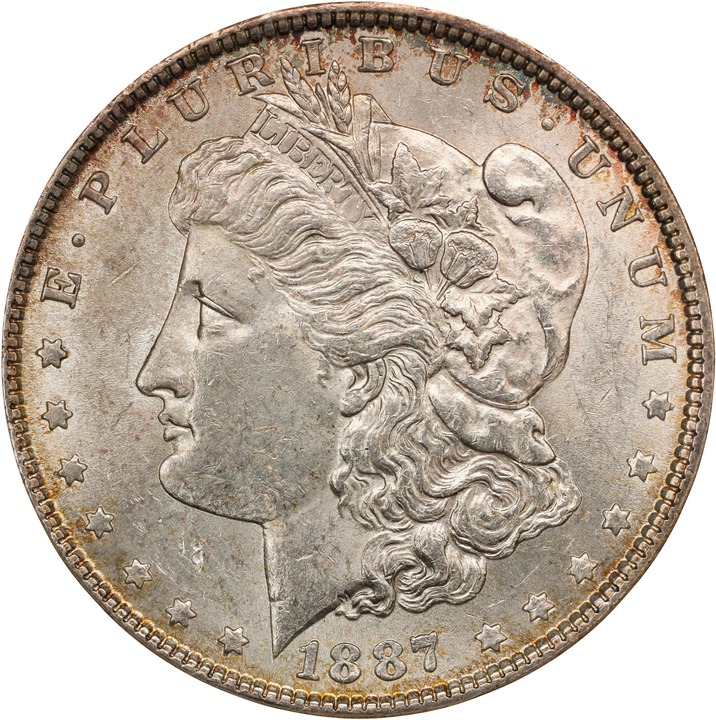 Image for 1887 $1  Doubled Date, VAM-5 VG10 CAC
