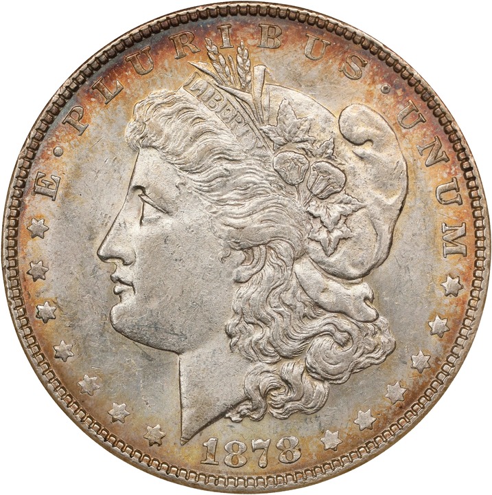 1878 7TF $1  Reverse of 1878, Doubled Date, VAM-170 AU53 thumbnail 15