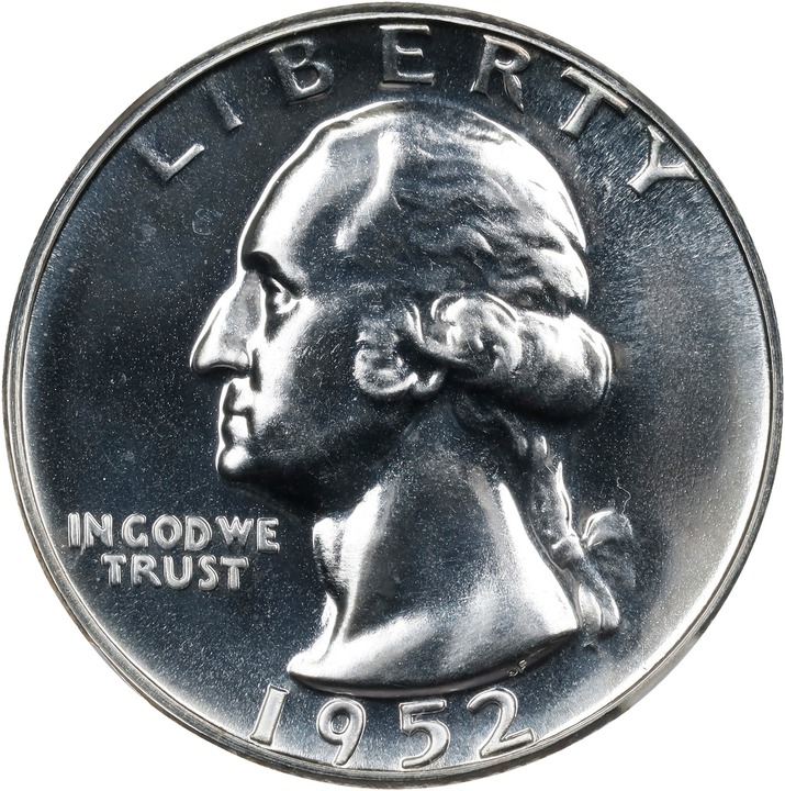 Image for 1952 25c PR69