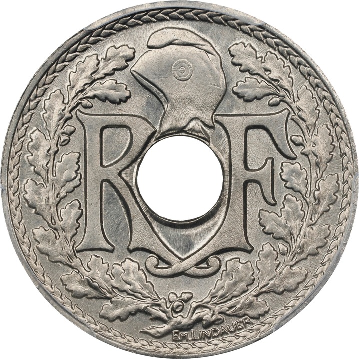 1917 25c Nickel MS thumbnail 2