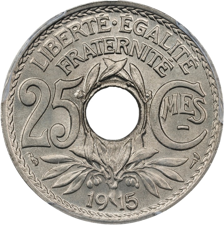 1917 25c Nickel MS thumbnail 4