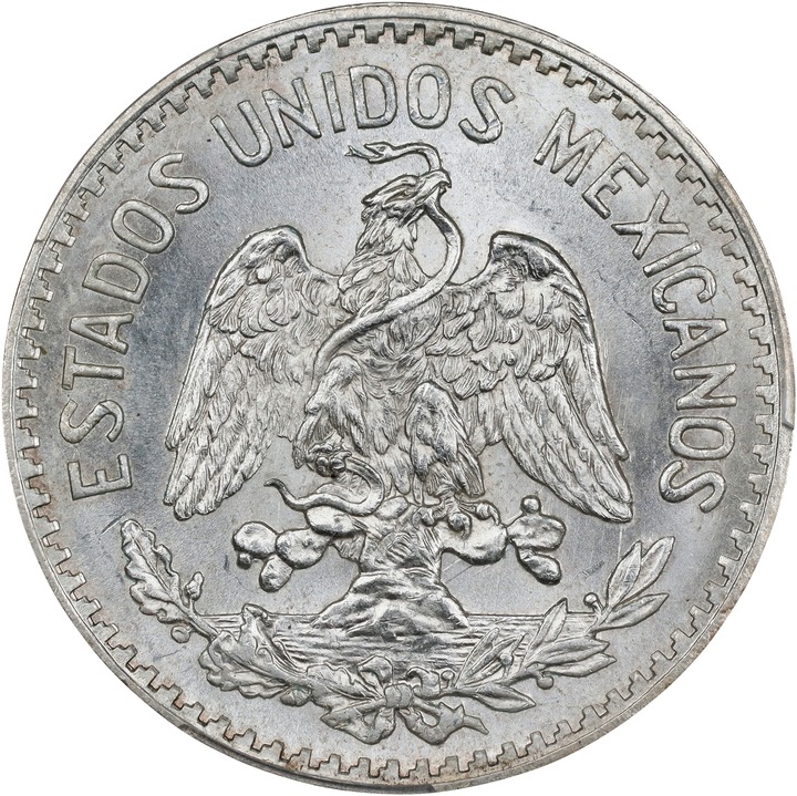 1912-M 50c Type 1, KM-445 MS (KM-445) AU50 thumbnail 2