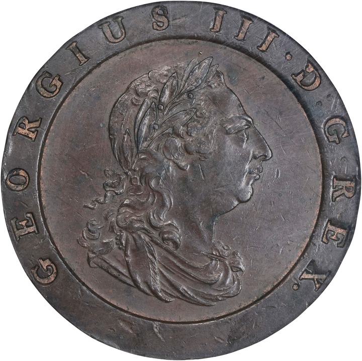 1797 2D Gilt Copper PR thumbnail 4