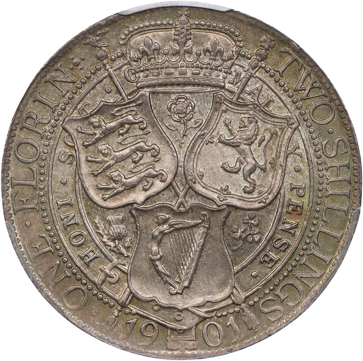 1901 Florin MS thumbnail 2