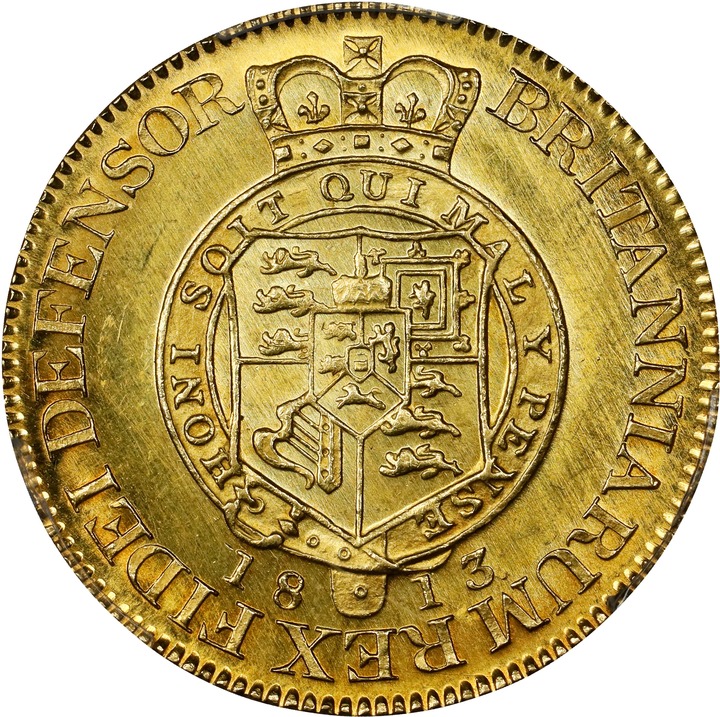 1813 Guinea MS (KM# 664                    ) thumbnail 5