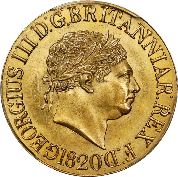 George III Sov 1817-1820, Gold MS [Type] (KM-674) VF25 thumbnail 15