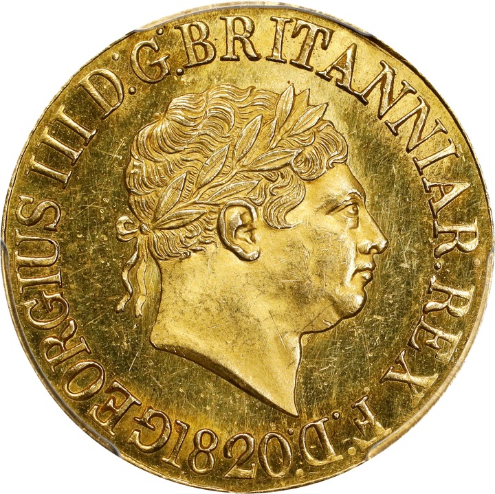 George III Sov 1817-1820, Gold MS [Type] (KM-674) VF25 thumbnail 13