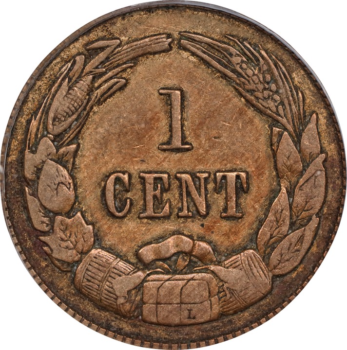 1861 (1874) 1c CSA, Haseltine Restrike, Copper PR BN thumbnail 6