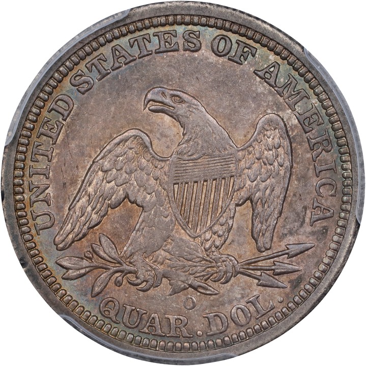 1841-O 25c Doubled Die Obverse, FS-101 MS thumbnail 3