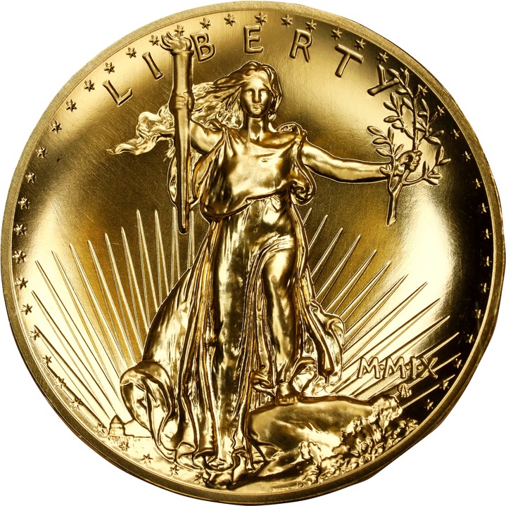 2009-P G$20  1oz Gold, Ultra High Relief MS thumbnail 8