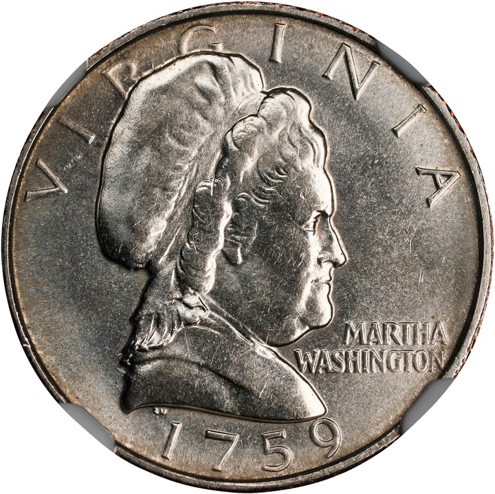 "1759" (1965) P50c Martha Washington, Monel, J-2138 MS thumbnail 2