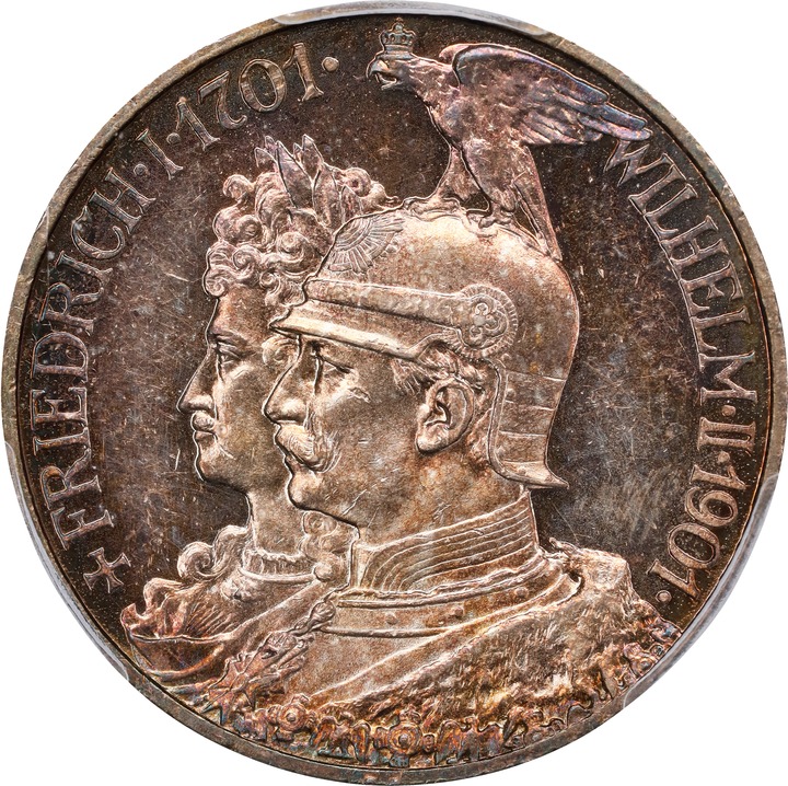 Image for 1901-A 2 Mk 200th Anniversary Kingdom of Prussia PR CAM (KM-525) PR60 CAM