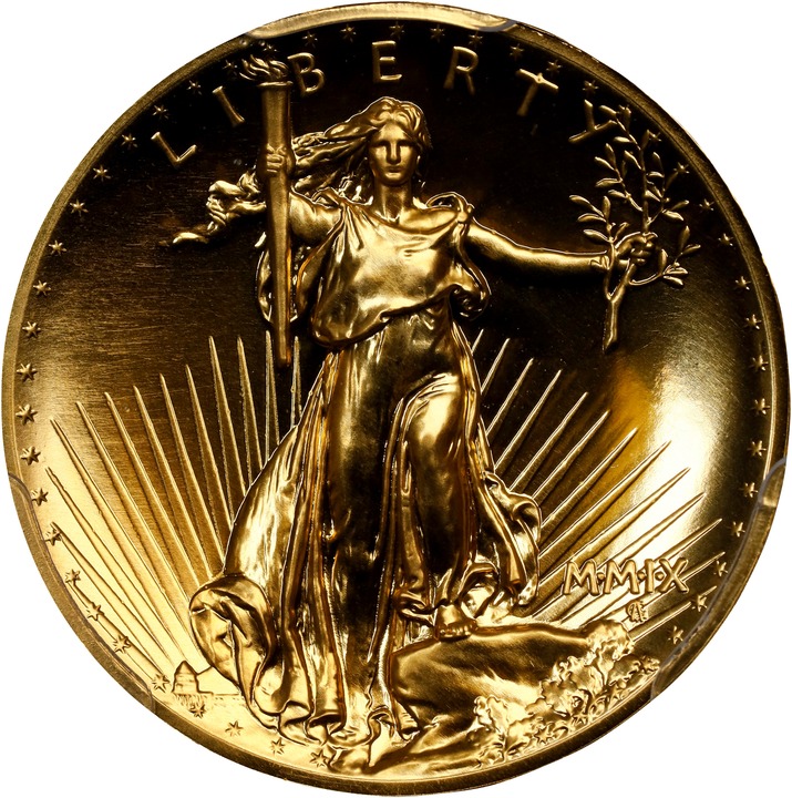 2009-P G$20  1oz Gold, Ultra High Relief MS DMPL thumbnail 2